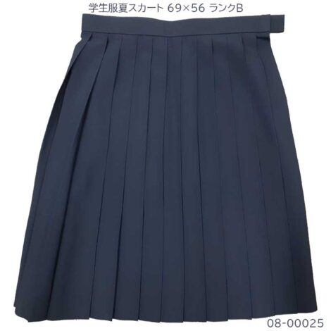 08-00025 中古 学生服 夏スカート  69×57